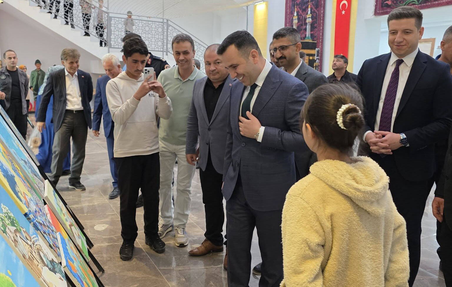 Gölbaşı’nda Öğrencilerden Resim Sergisi2