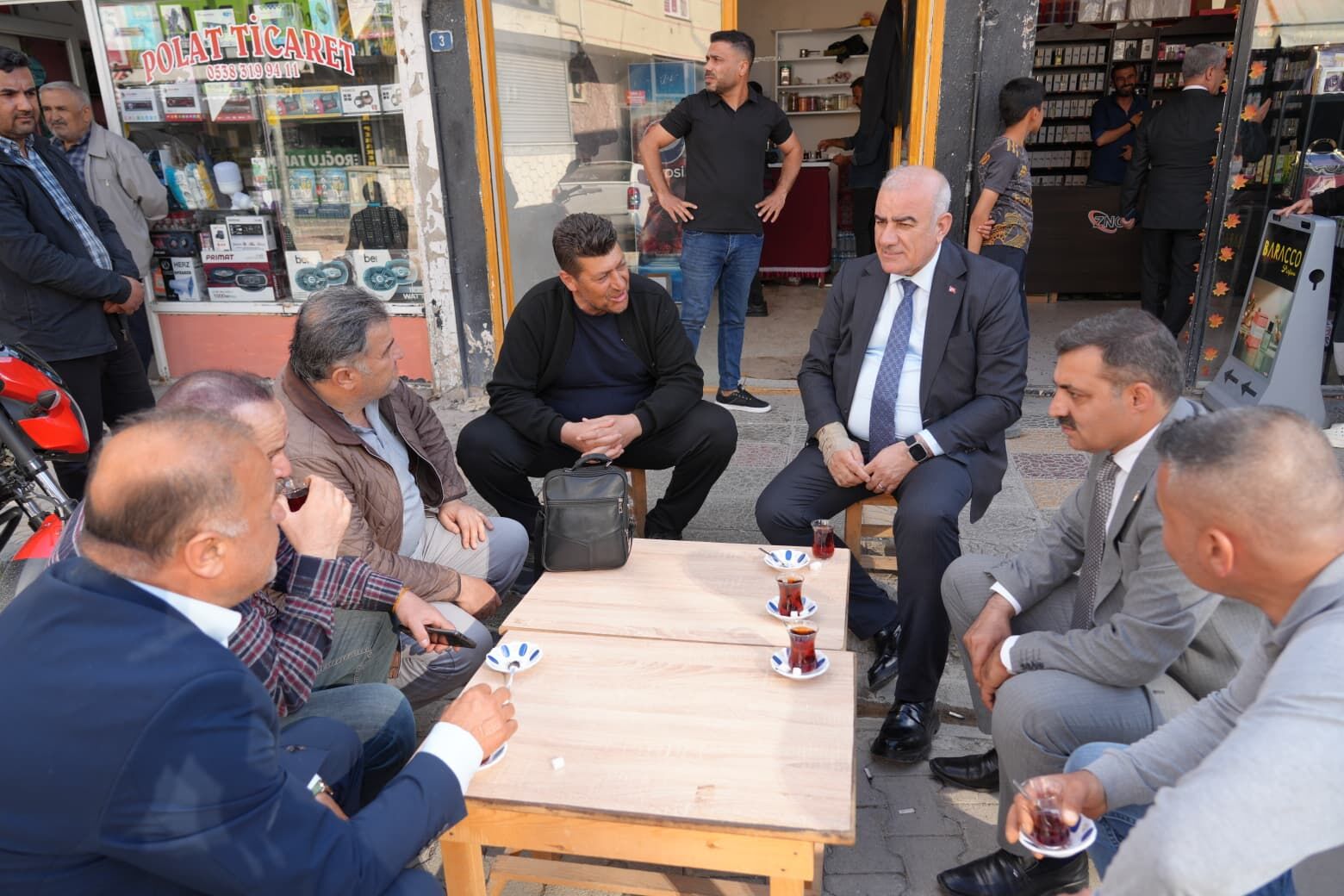 Hüseyin Özhan Besni Vatdaş Esnaf Bayramlaşma3