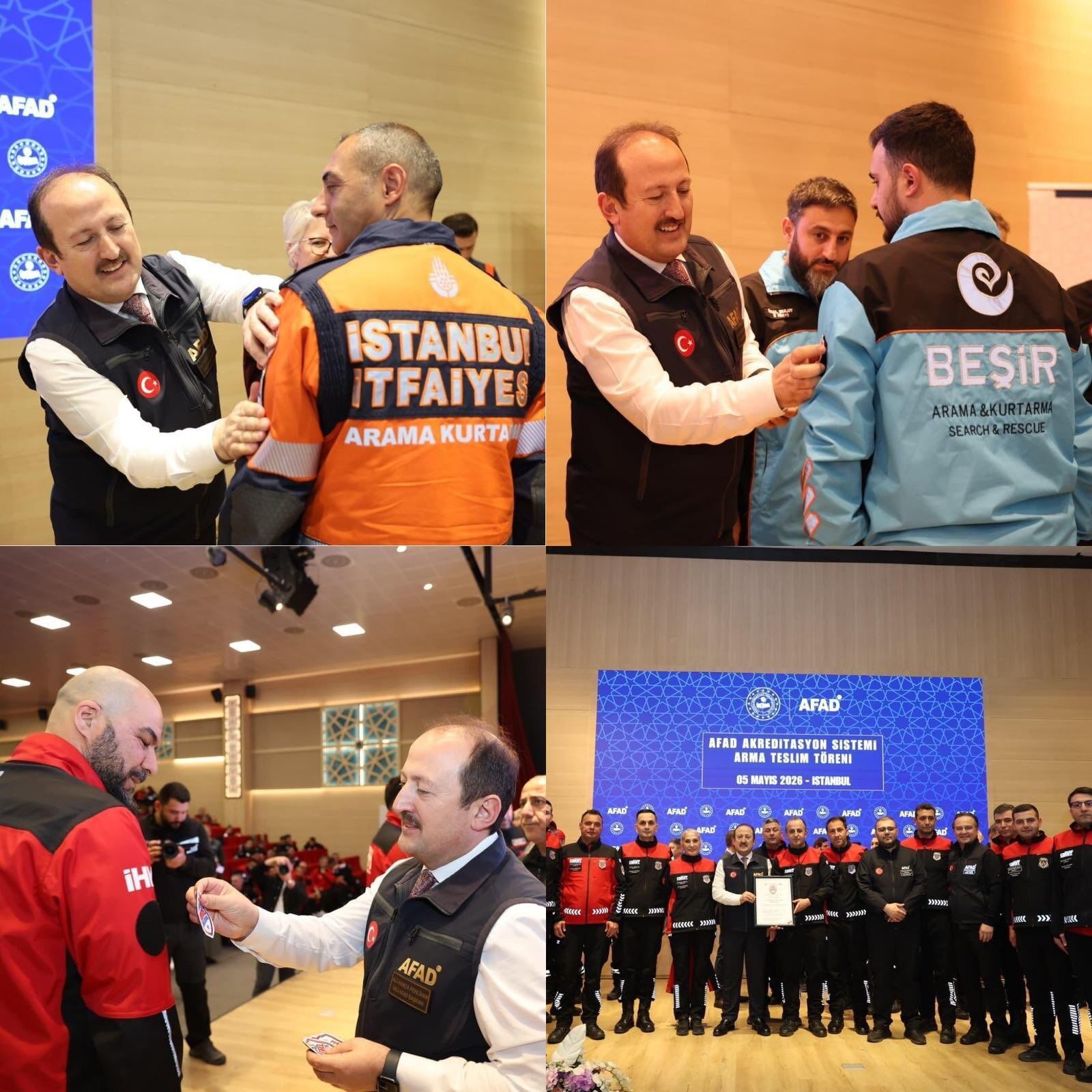 İstanbul’da 51 Afad Ekibine Akreditasyon (3)