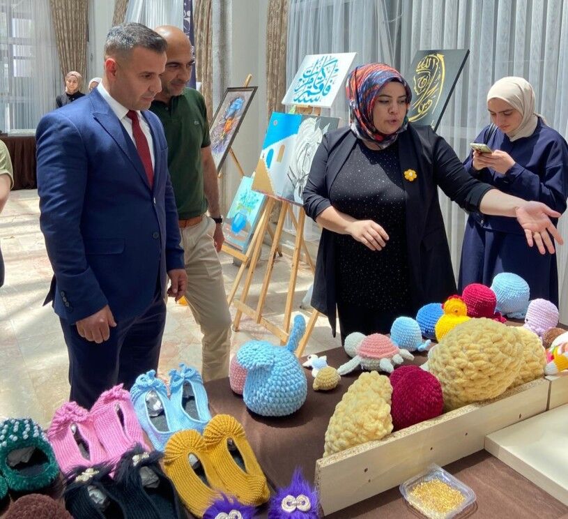 Adıyaman Kız Yurdunda Yıl Sonu Sergisi Açıldı2