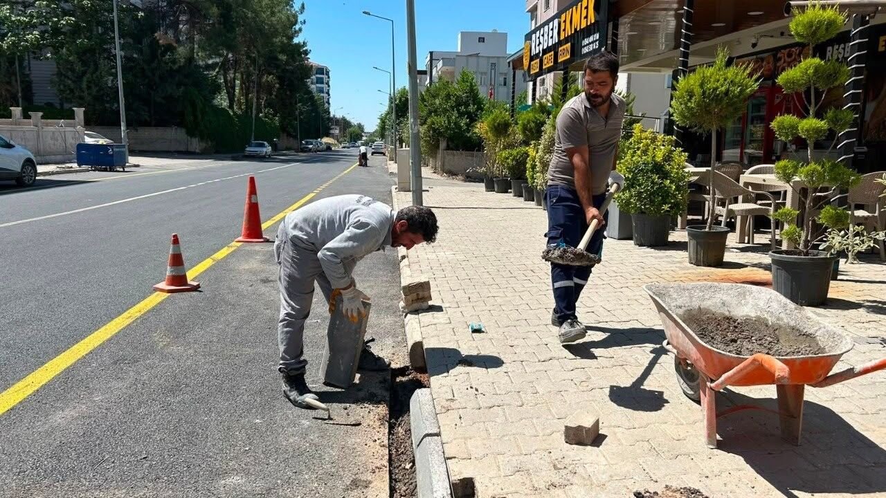 Adıyaman'da Altyapısı Tamamlanan Sokaklar Yenileniyor