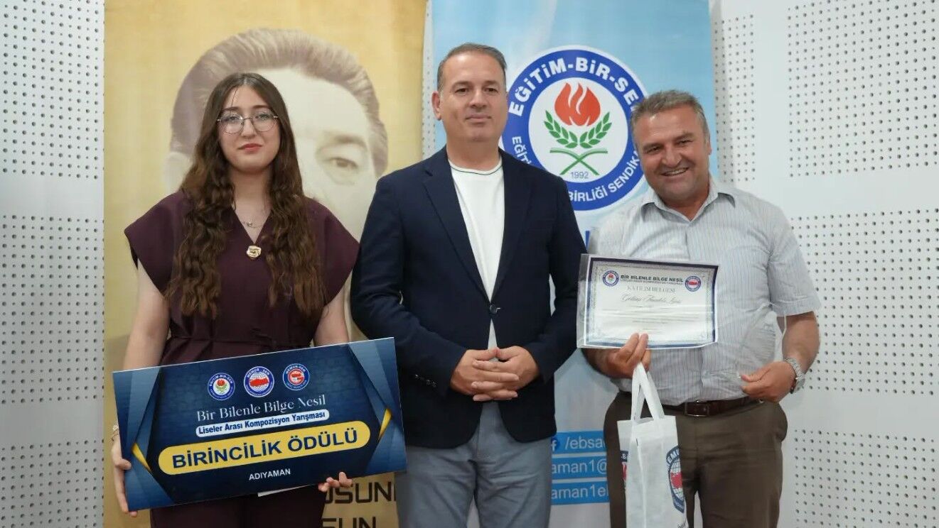 Adıyaman'da Bilge Nesil Yarışmasının Ödülleri Verildi1