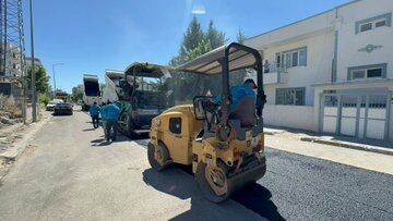 Adıyaman’da Bozbey Caddesi Onarılıyor (2)