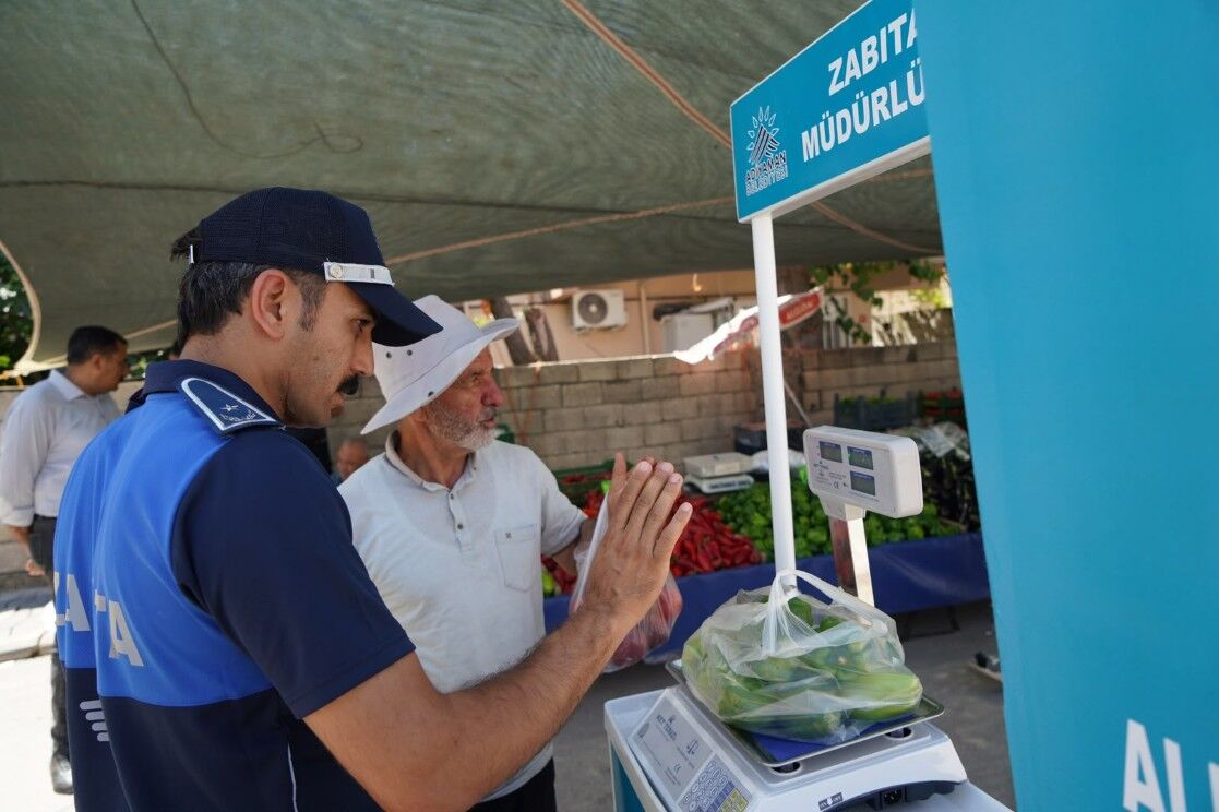 Adıyaman'da Pazarlara Tartı Kontrol Noktası