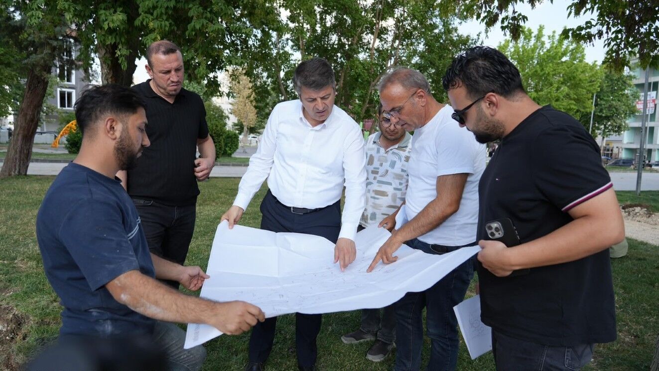 Adıyaman'ın Simgesi Mimar Sinan Parkı Yenileniyor1