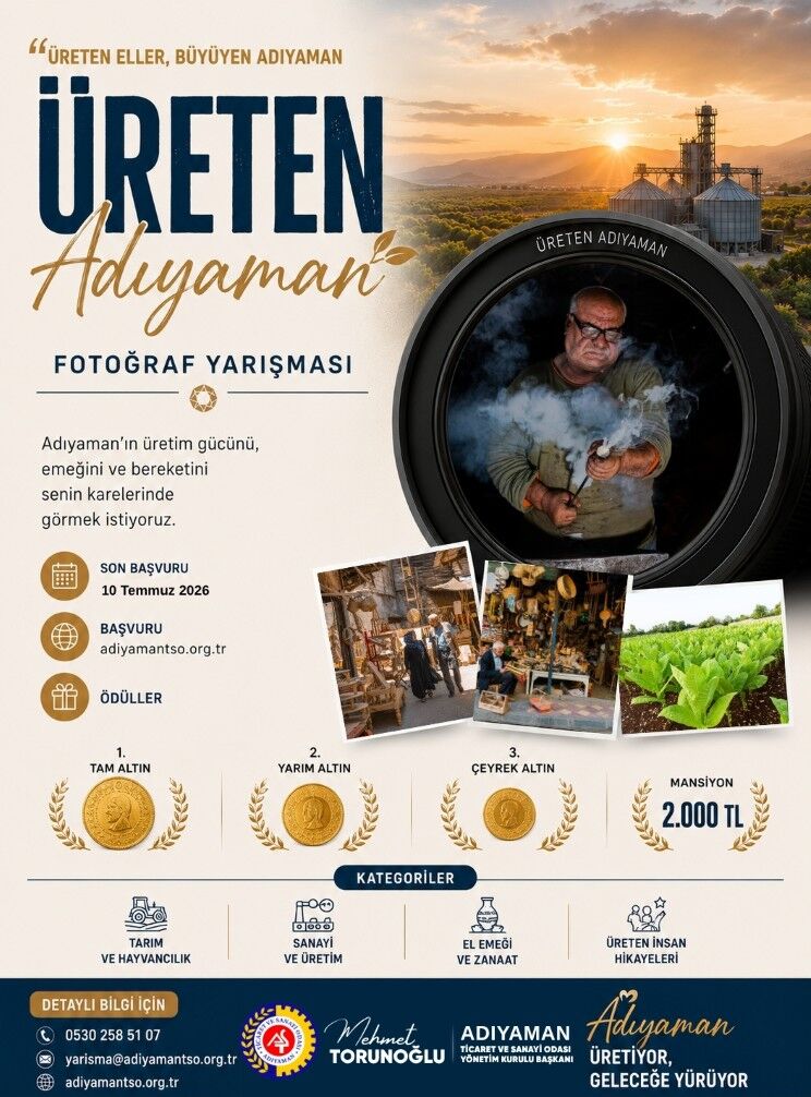 Adıyaman’ın Üretim Gücü Yarışmayla Tanıtılacak