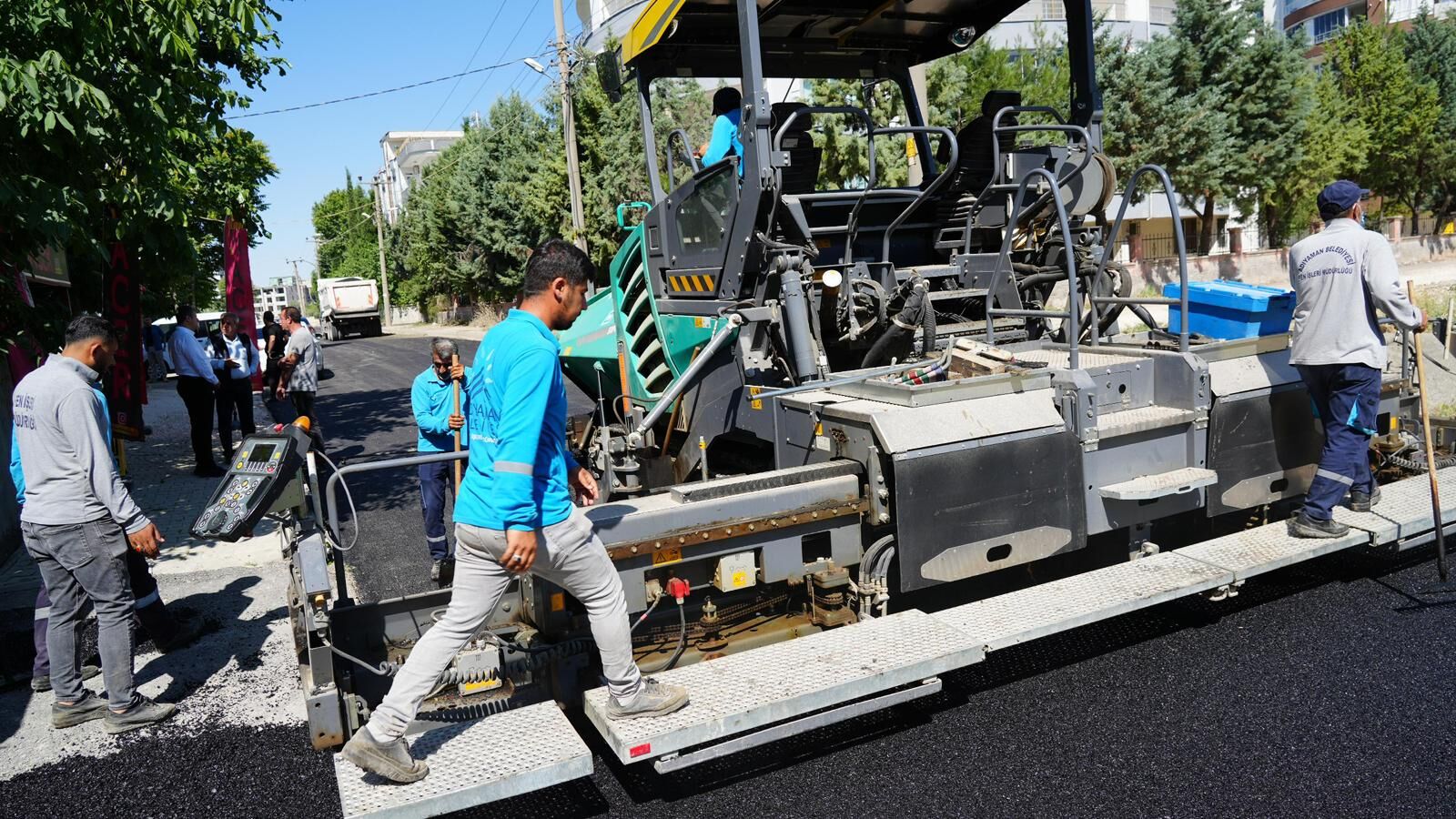 Başkan Tutdere Asfalt Çalışmalarını İnceledi (2)