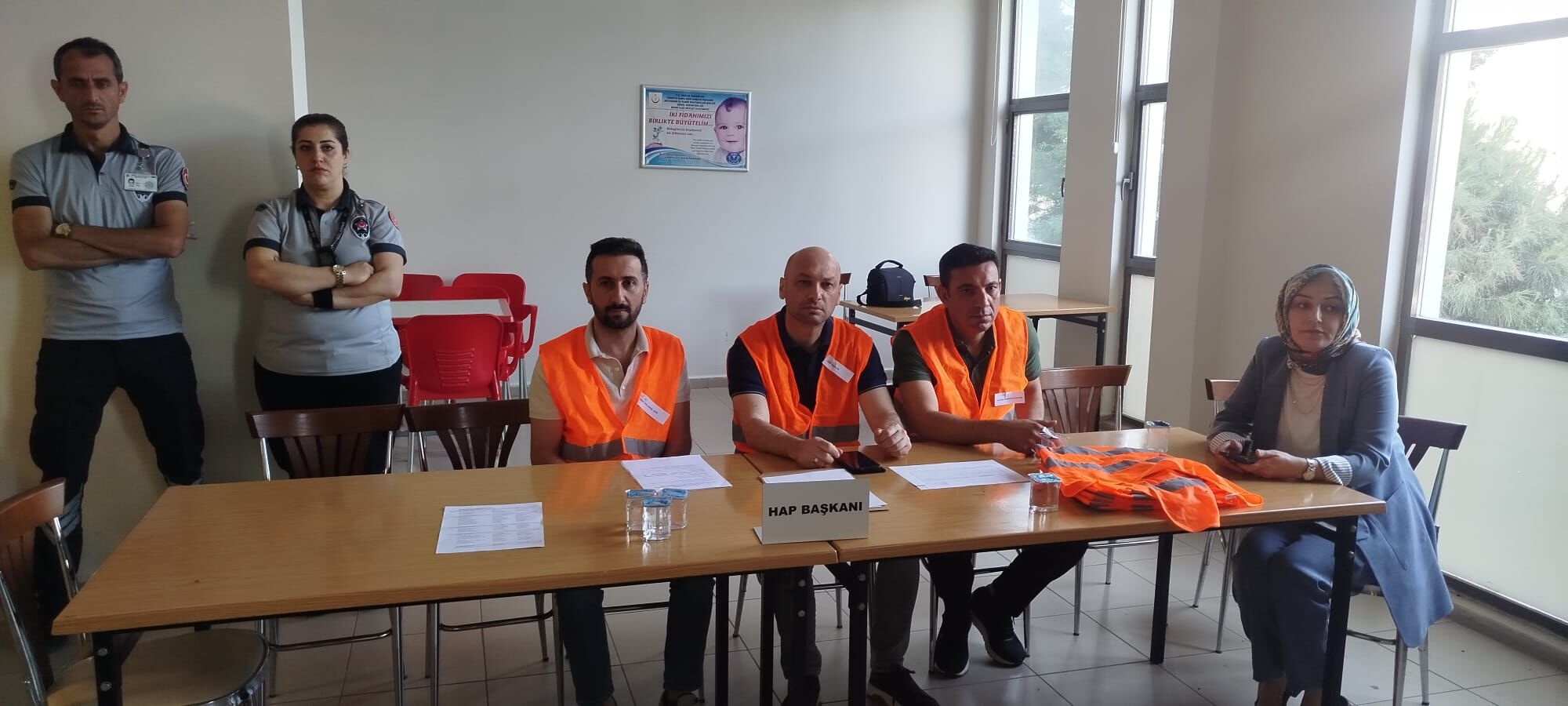 Besni Devlet Hastanesi'nde Yangın Tatbikatı Ön Çalışması Yapıldı3