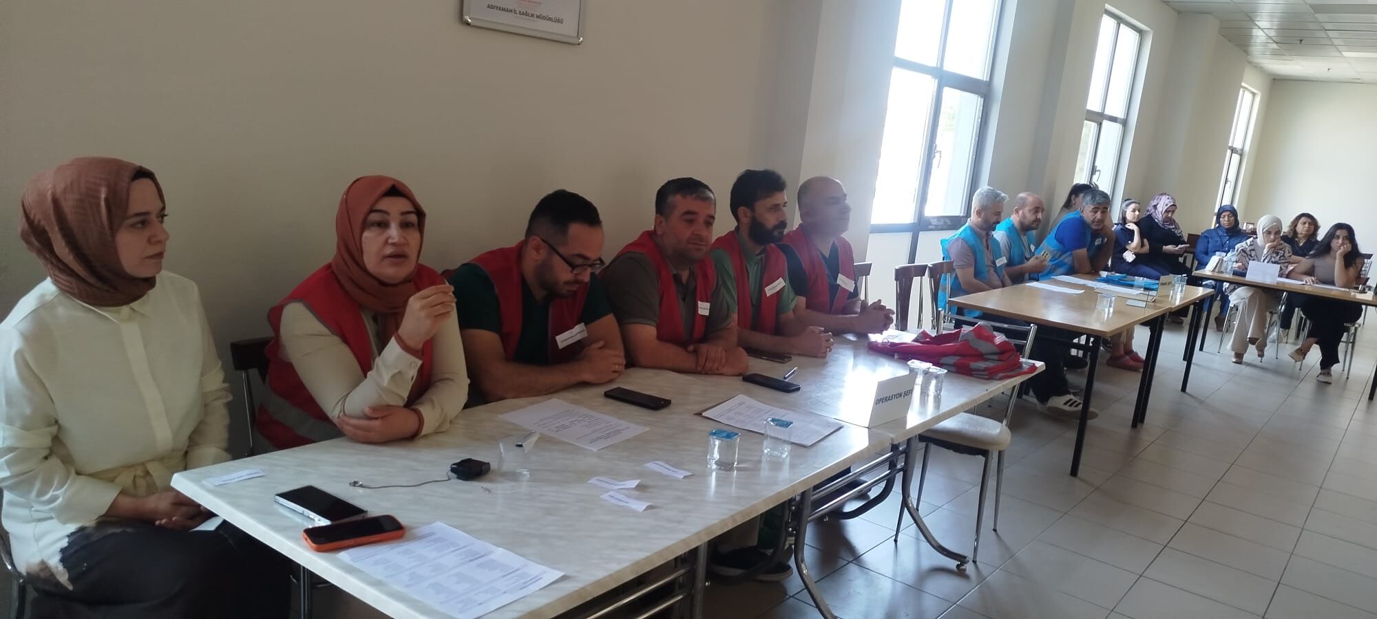 Besni Devlet Hastanesi'nde Yangın Tatbikatı Ön Çalışması Yapıldı4
