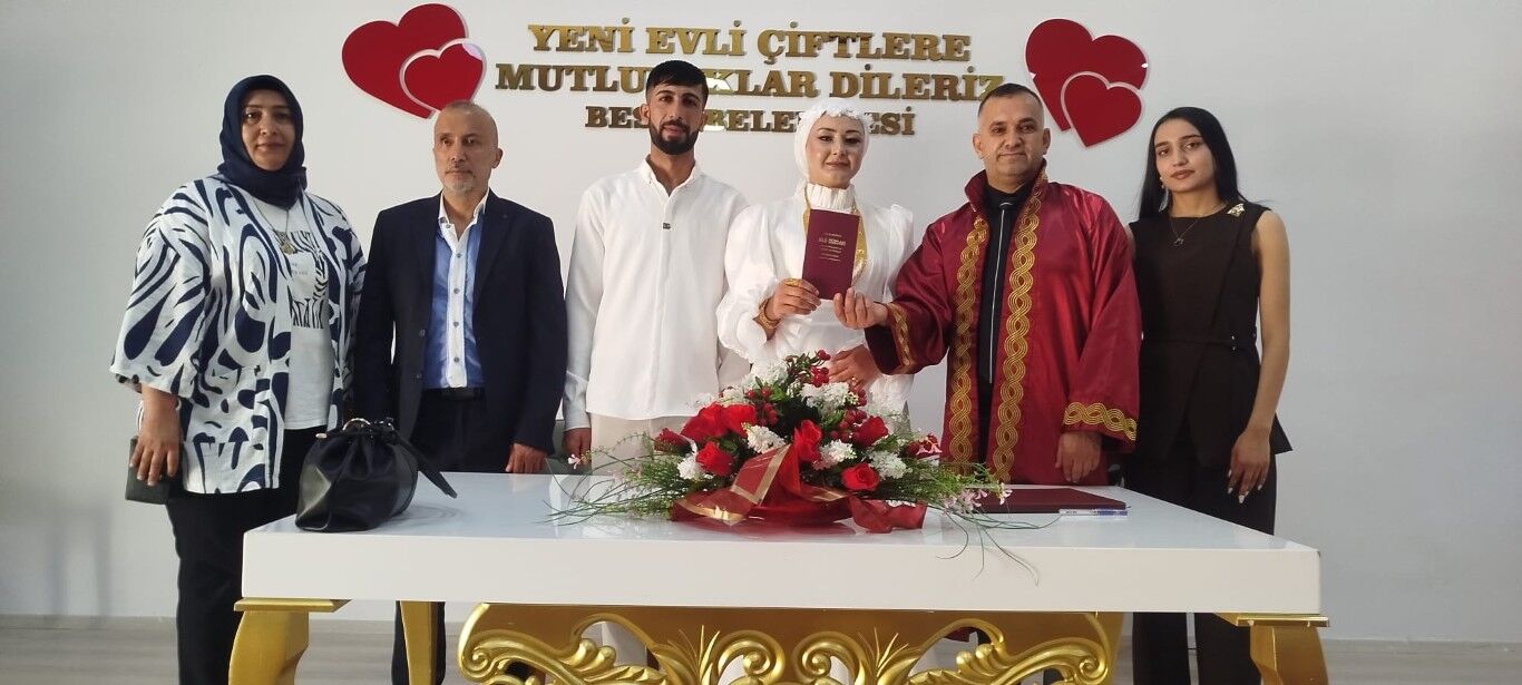 Besni’de 06.06. Tarihine Özel Nikah Yoğunluğu