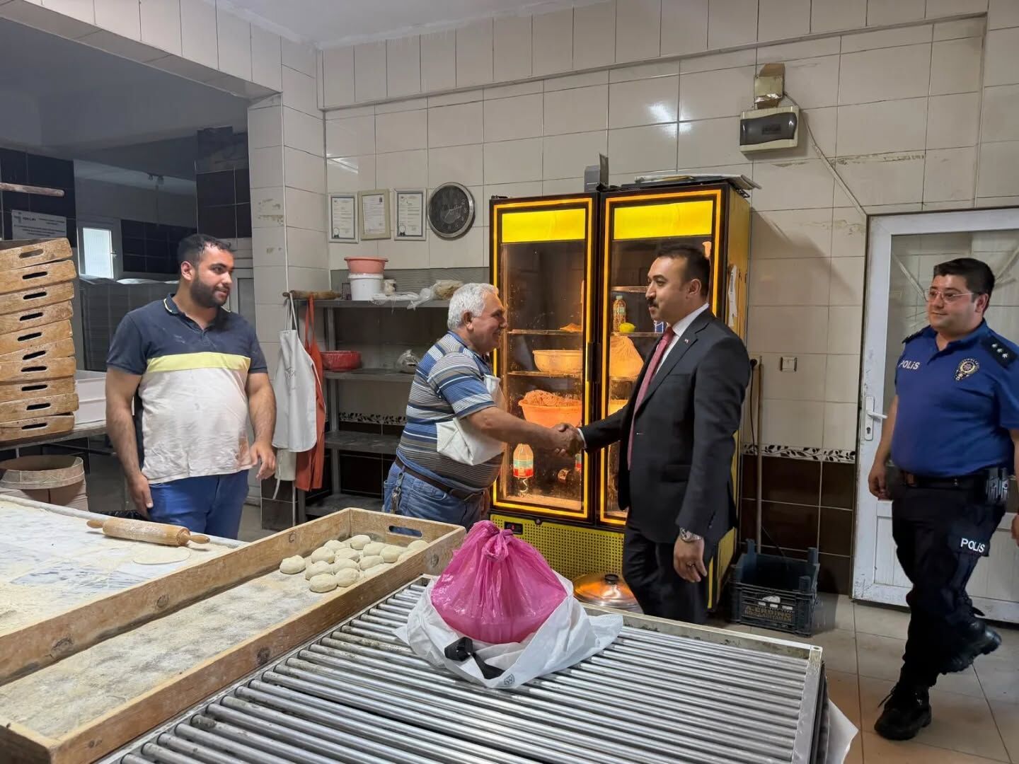 Çelikhan Kaymakamı Özgür Pelvan, Esnaf Ziyaretleri 2