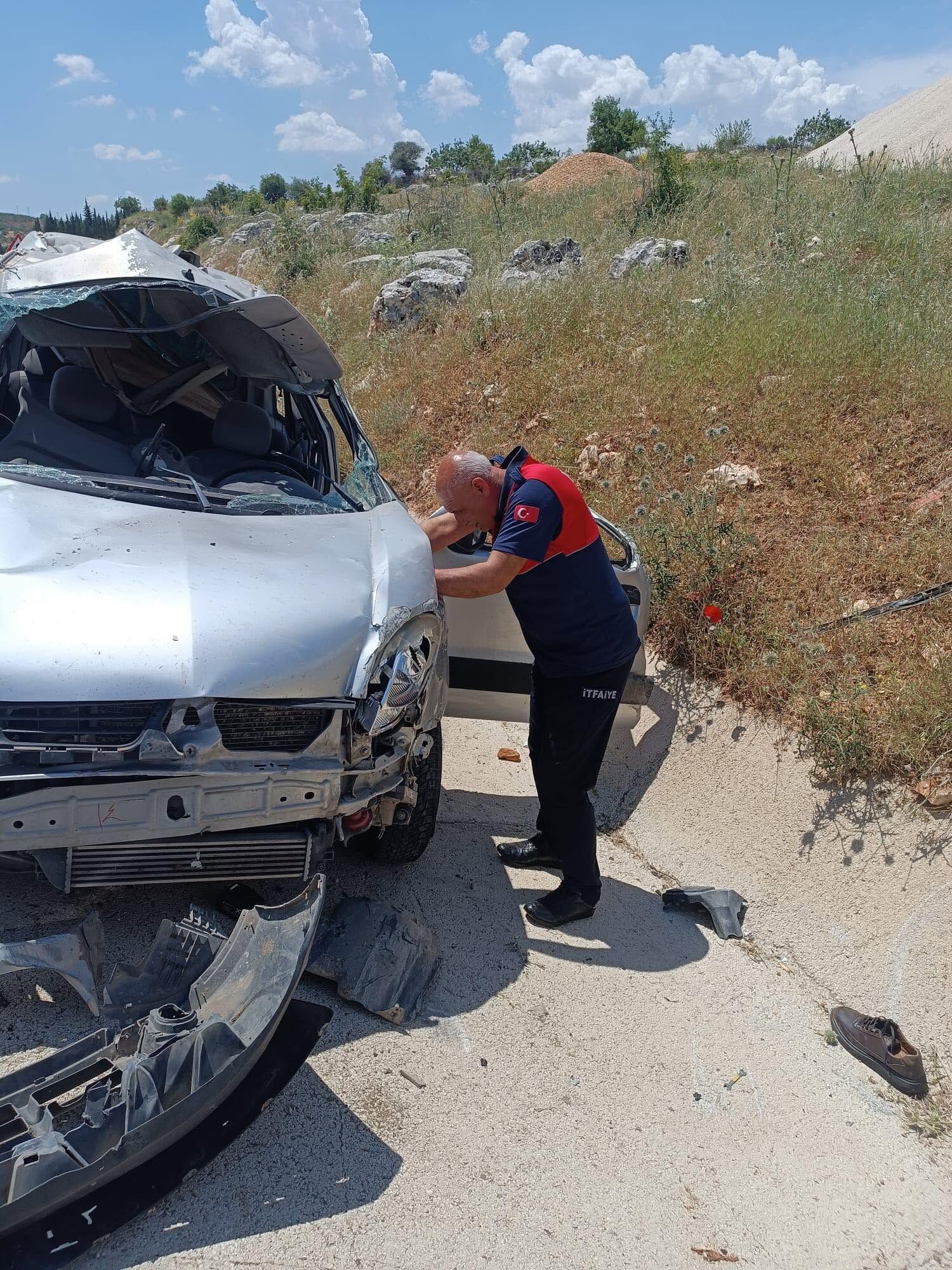 Gaziantep Besni Yolunda Feci Kaza 1-1