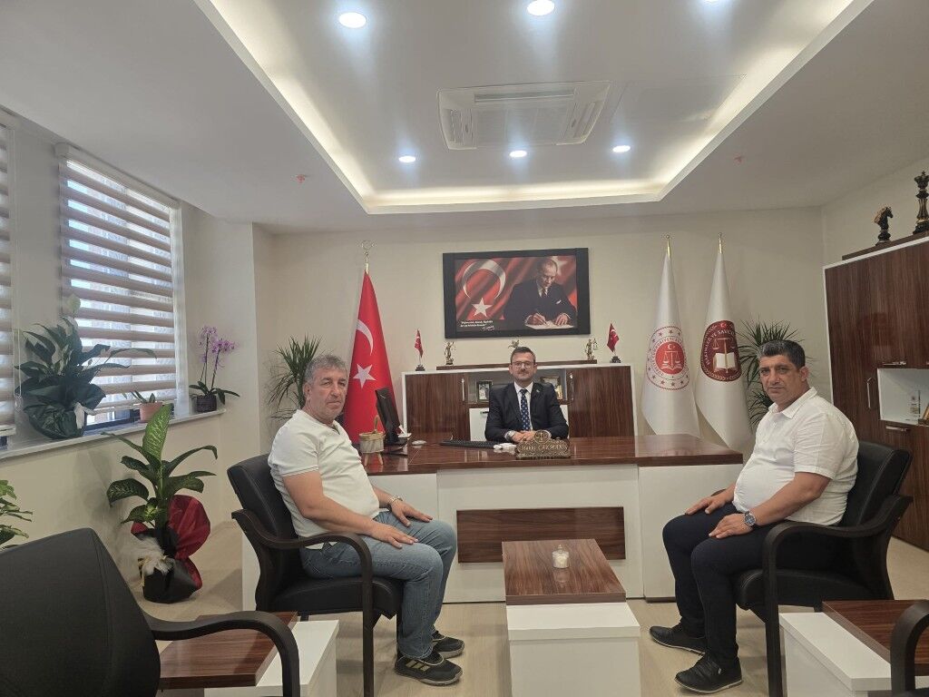 Hakkı Çakmak Başsavcı Ziyaret (Orta)