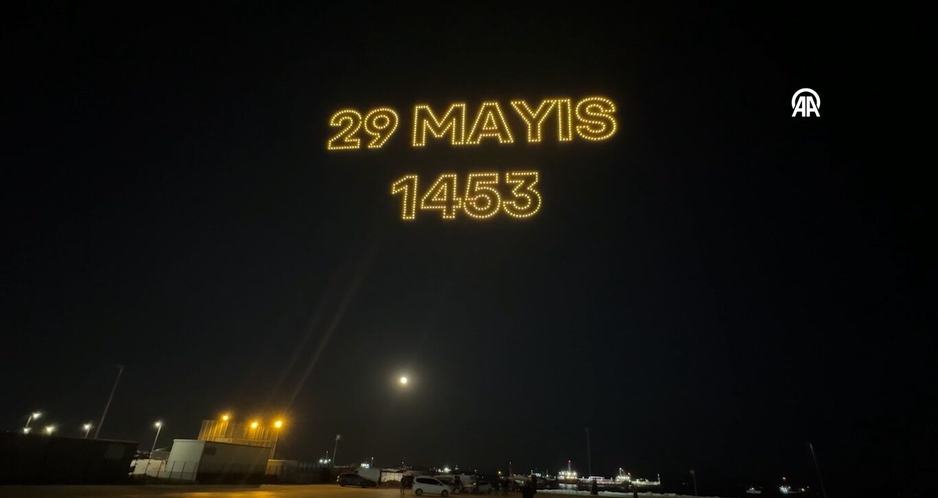 İstanbul’un Fethi Gökyüzünde Canlandı2