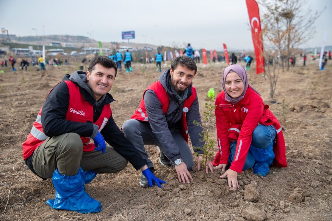 Kan Bağışçıları Adına Milyonlarca Fidan Dikildi