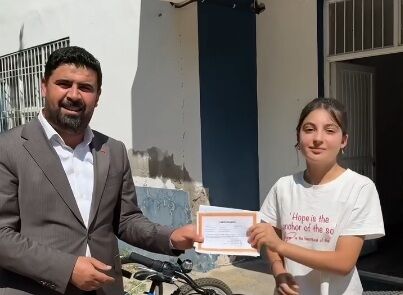 Kesmetepe'de Takdir Alan Öğrencilere Bisiklet1