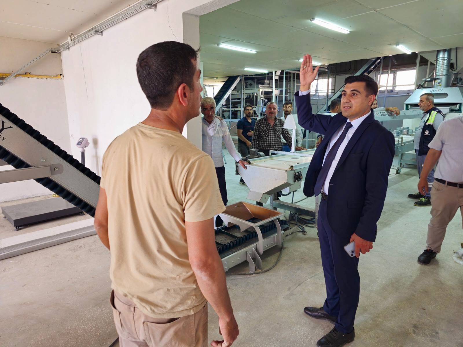 Tut'ta Dut İşleme Tesisi Üretime Hazırlanıyor