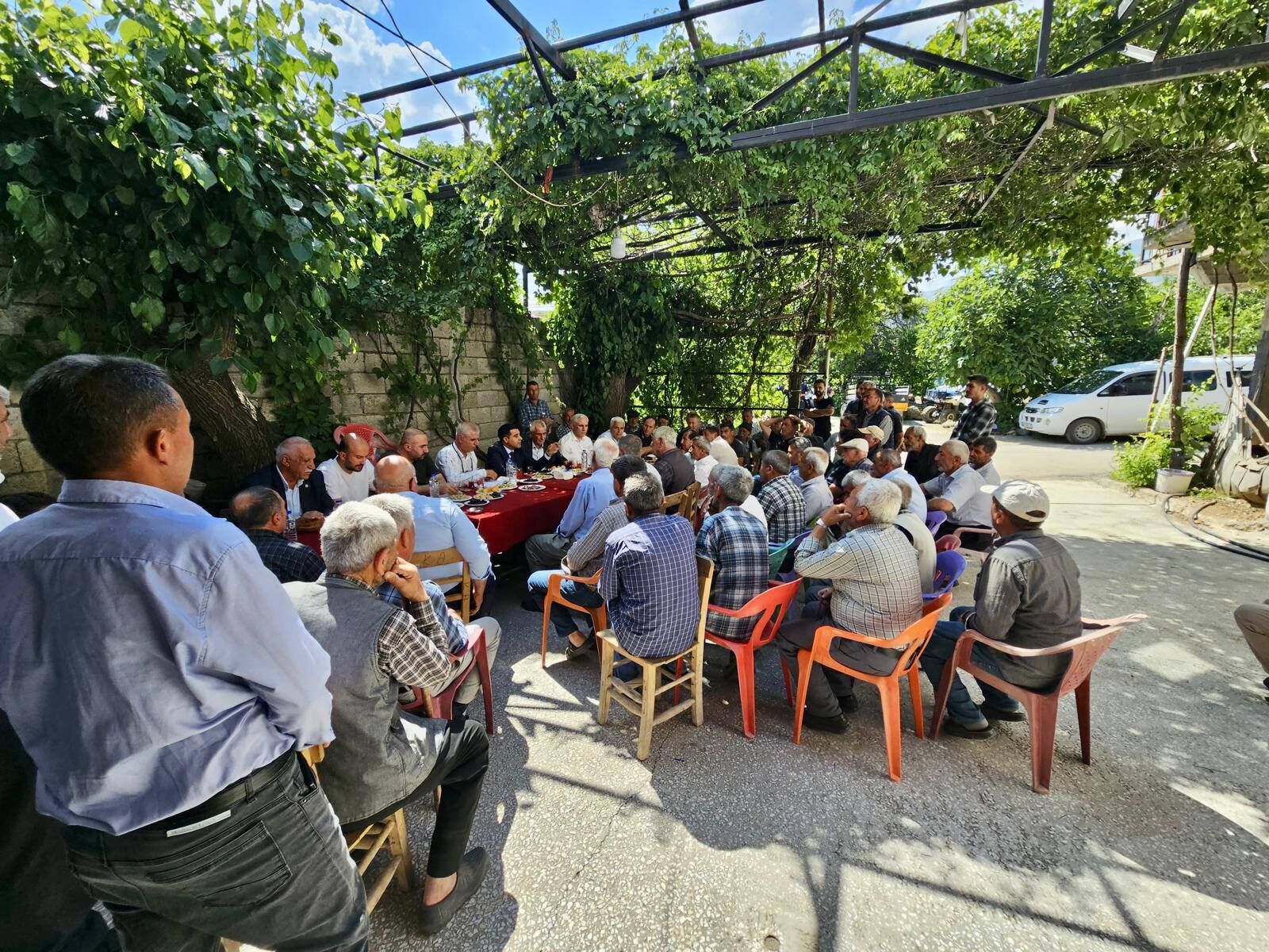 Tut'ta Tamamlanan Savak Regülatörü Ve Kapalı Sistem Tarımsal Sulama Tesisi Hizmete Alındı1