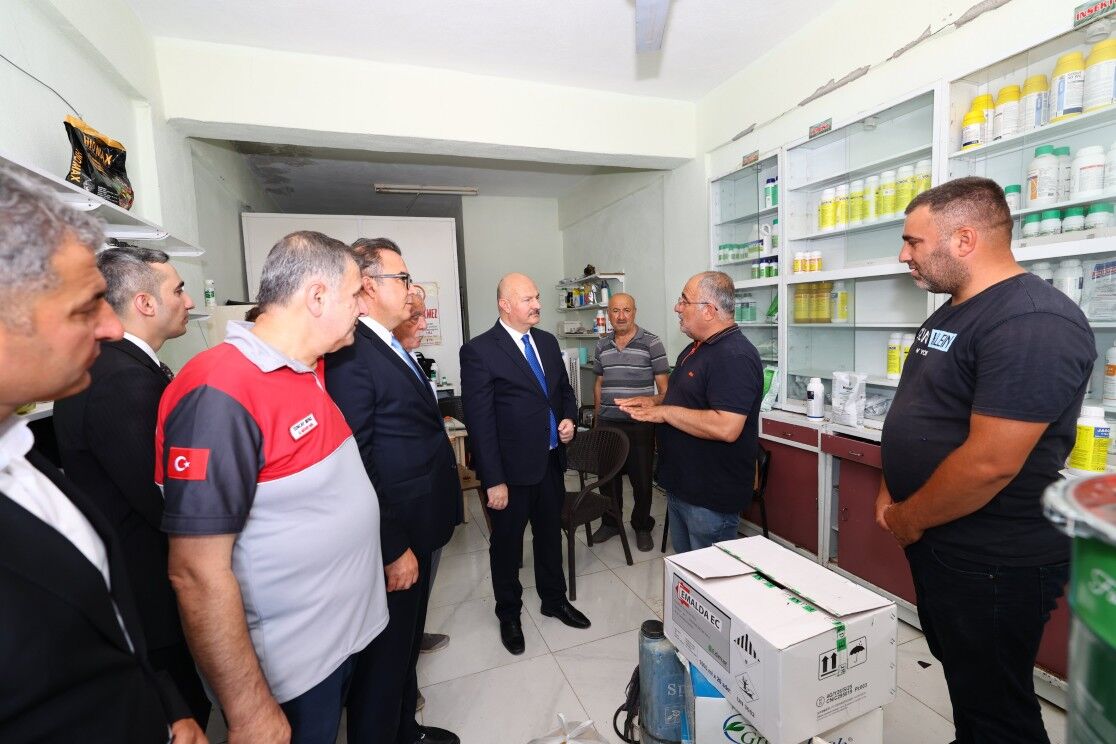 1. Samsat'ta Esnafın Nabzını Vali Abdullah Küçük Tuttu1
