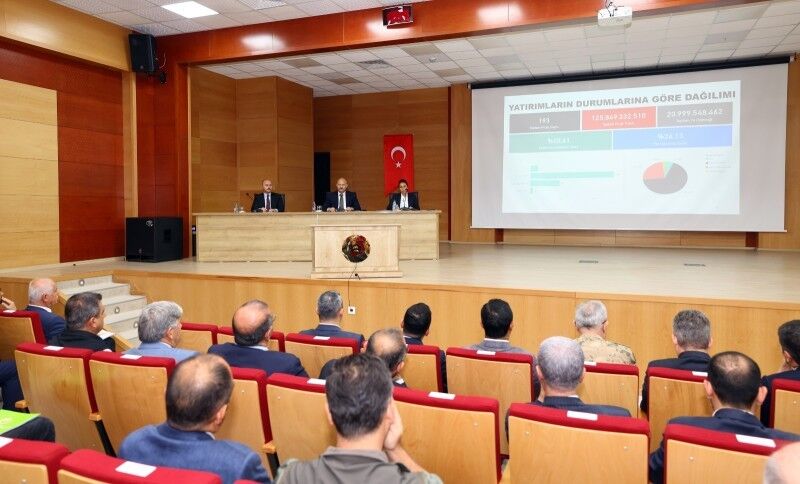 Adıyaman'da 193 Kamu Yatırımı Masaya Yatırıldı1