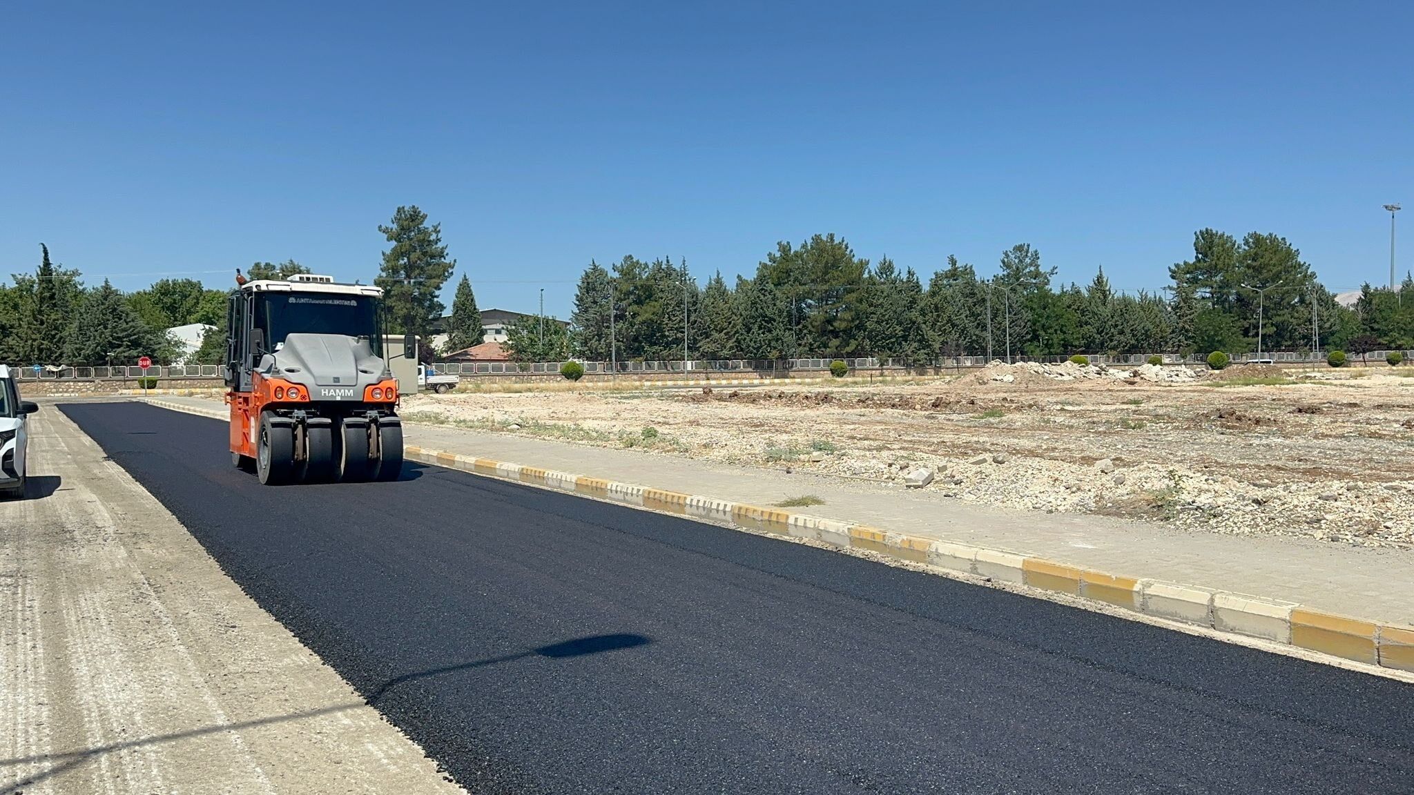 Adıyaman'da 3. Çevreyolu Asfaltla Buluşuyor (2)