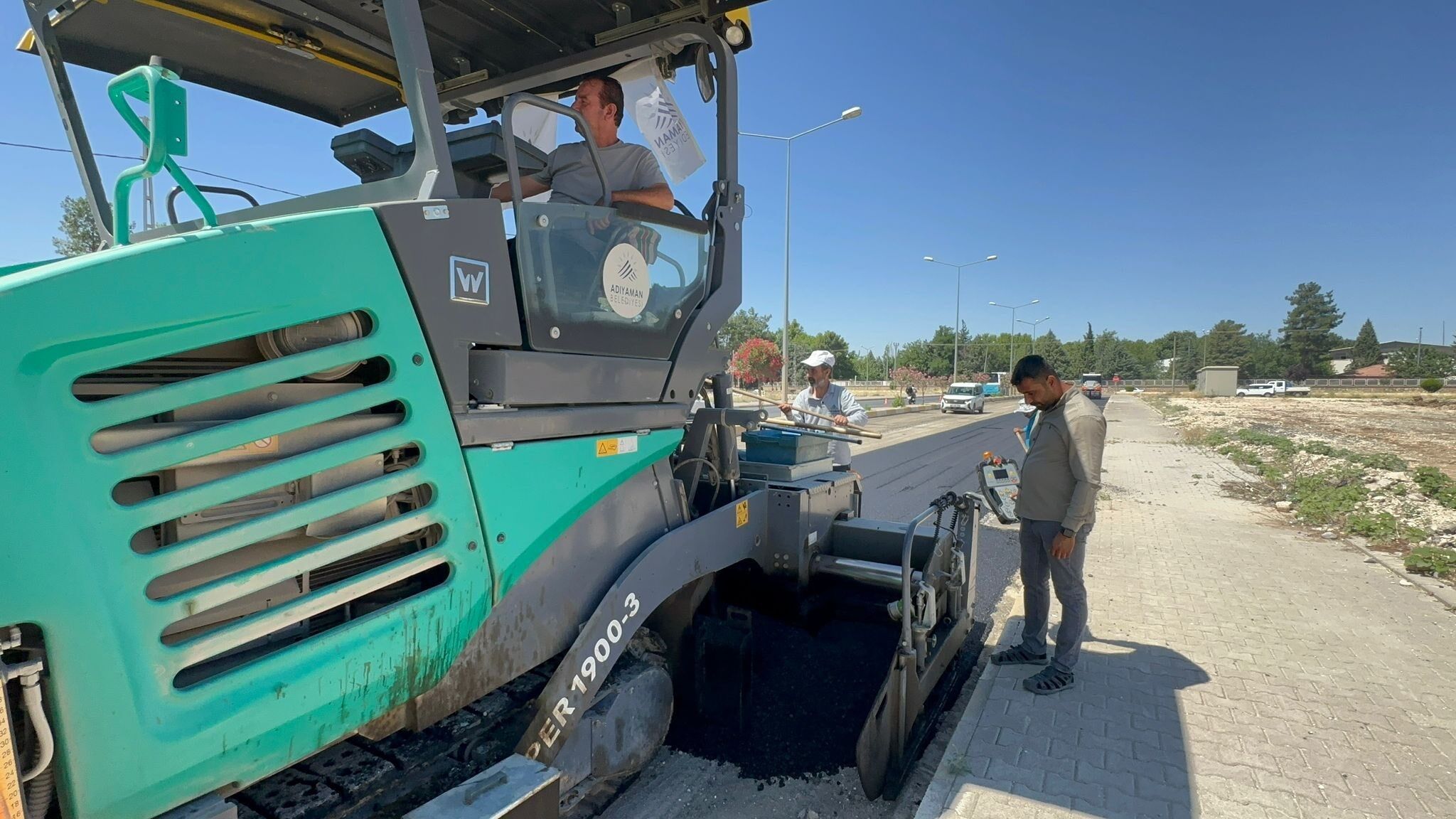 Adıyaman'da 3. Çevreyolu Asfaltla Buluşuyor (3)