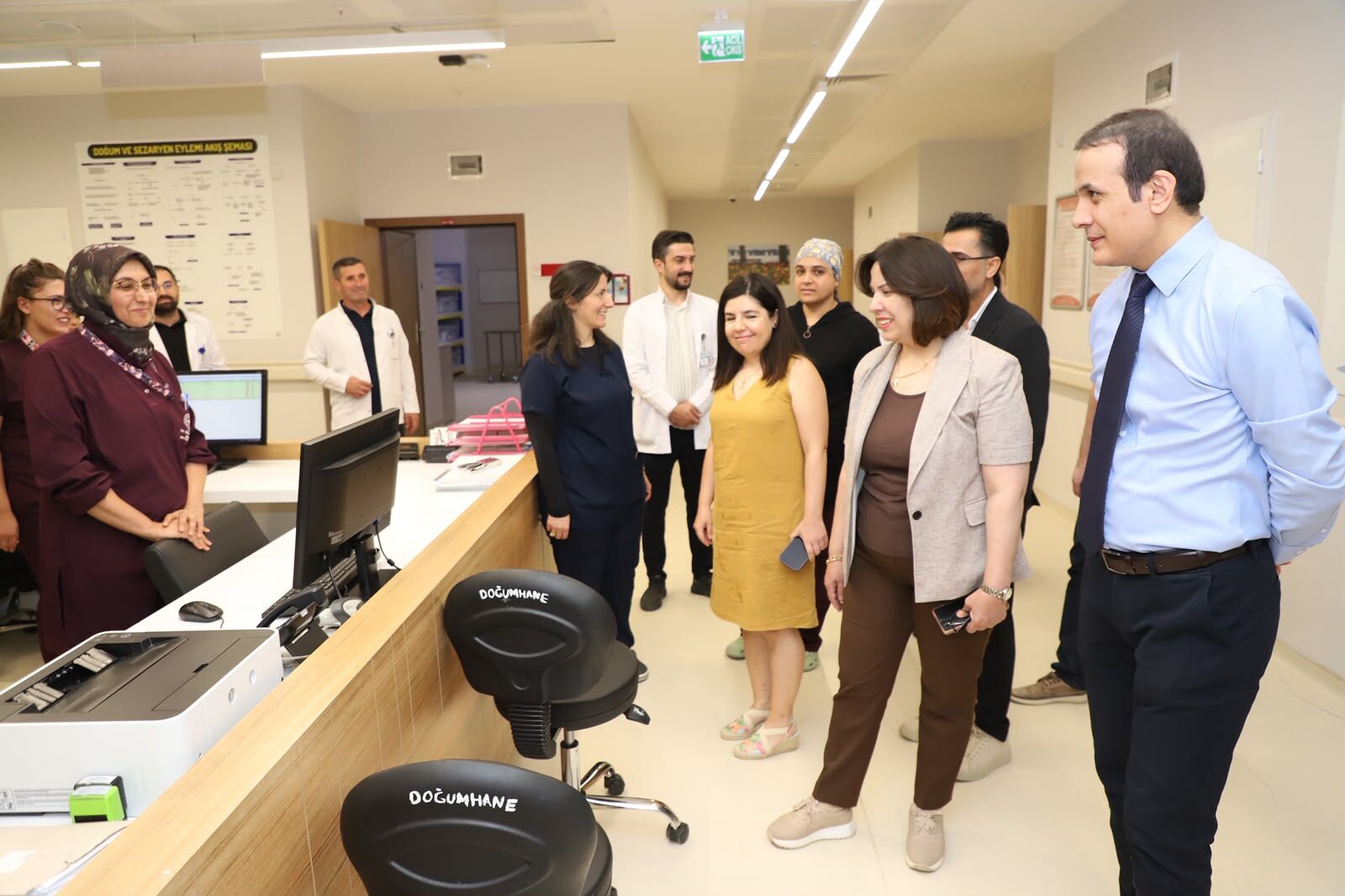 Adıyaman'da Kadın Doğum Hastanesine Anne Dostu Hastane Unvanı (3)