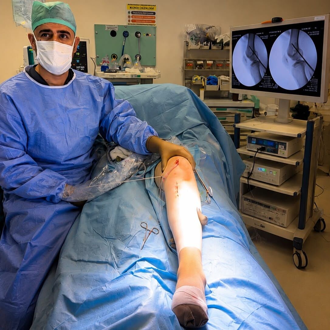 Adıyaman'da Patella Çıkığına Kritik Müdahale