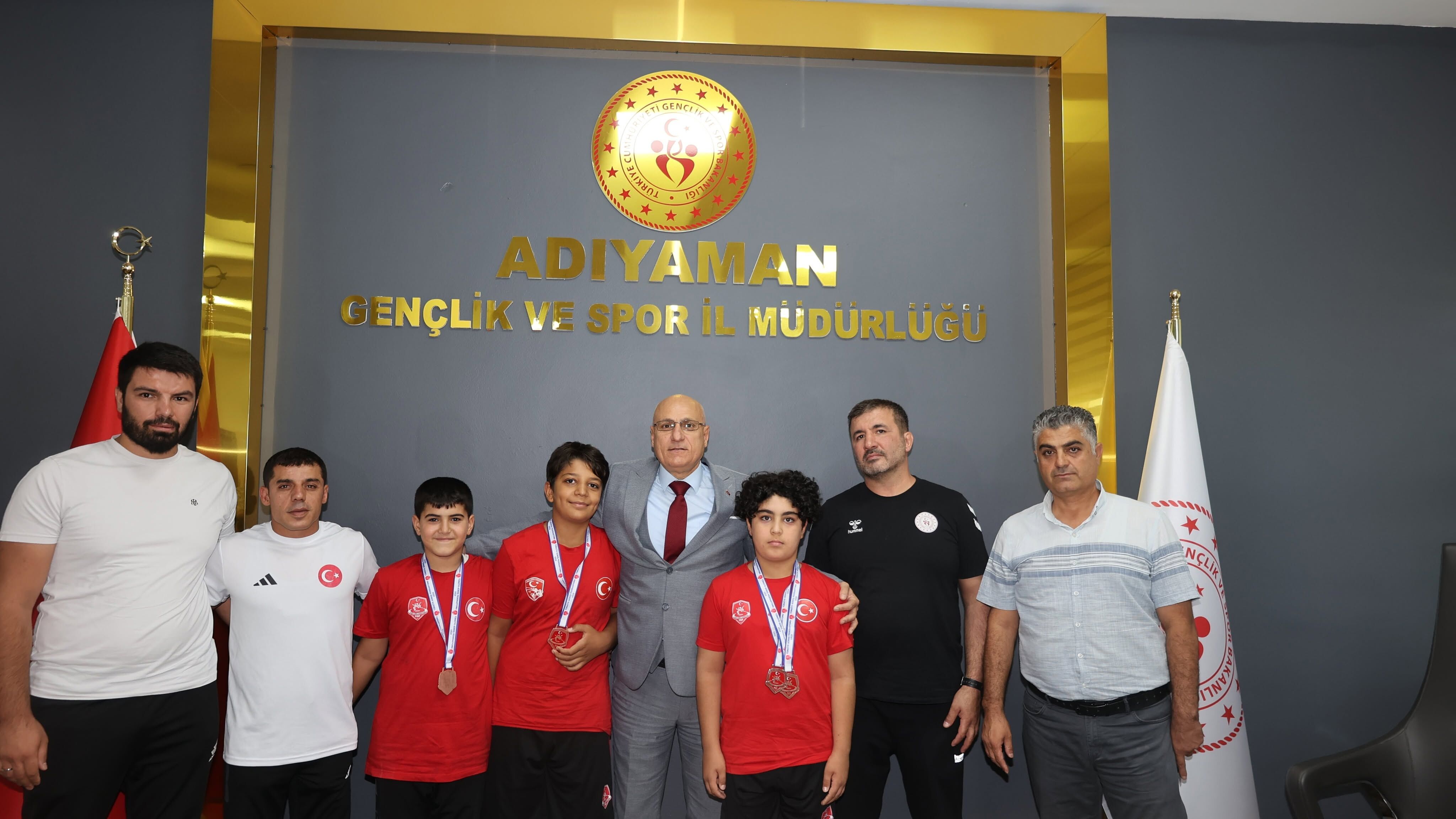 Adıyaman'ın Güreşçileri Madalyalara Ambargo Koydu2