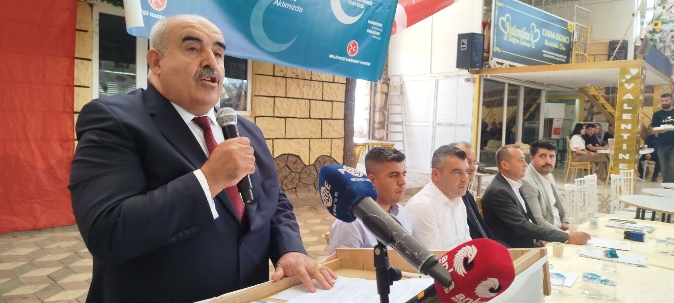Ali Önat; Besni'de Çalınmadık Kapı Bırakmayacağız Fevzi Öztürk Mhp Besni