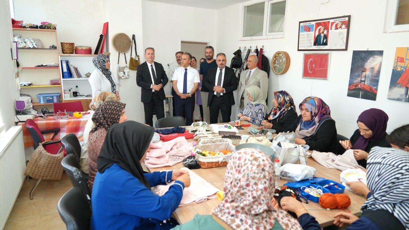 Besni Adem'deki Kurslar Yerinde İncelendi 1