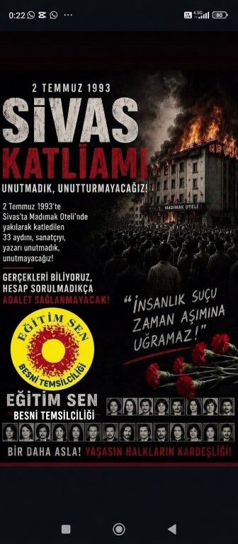 Besni Eğitimsen Madımak (1) (Orta)
