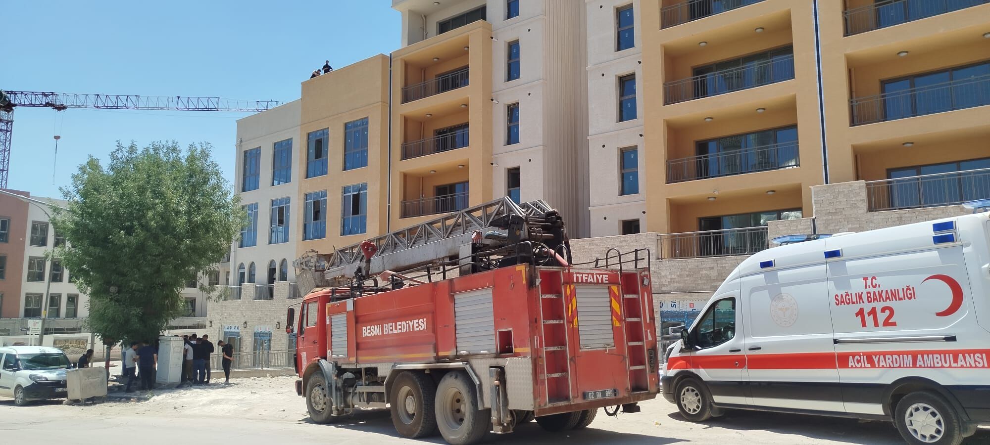 Besni Şantiye Intihar Girişimi (1)