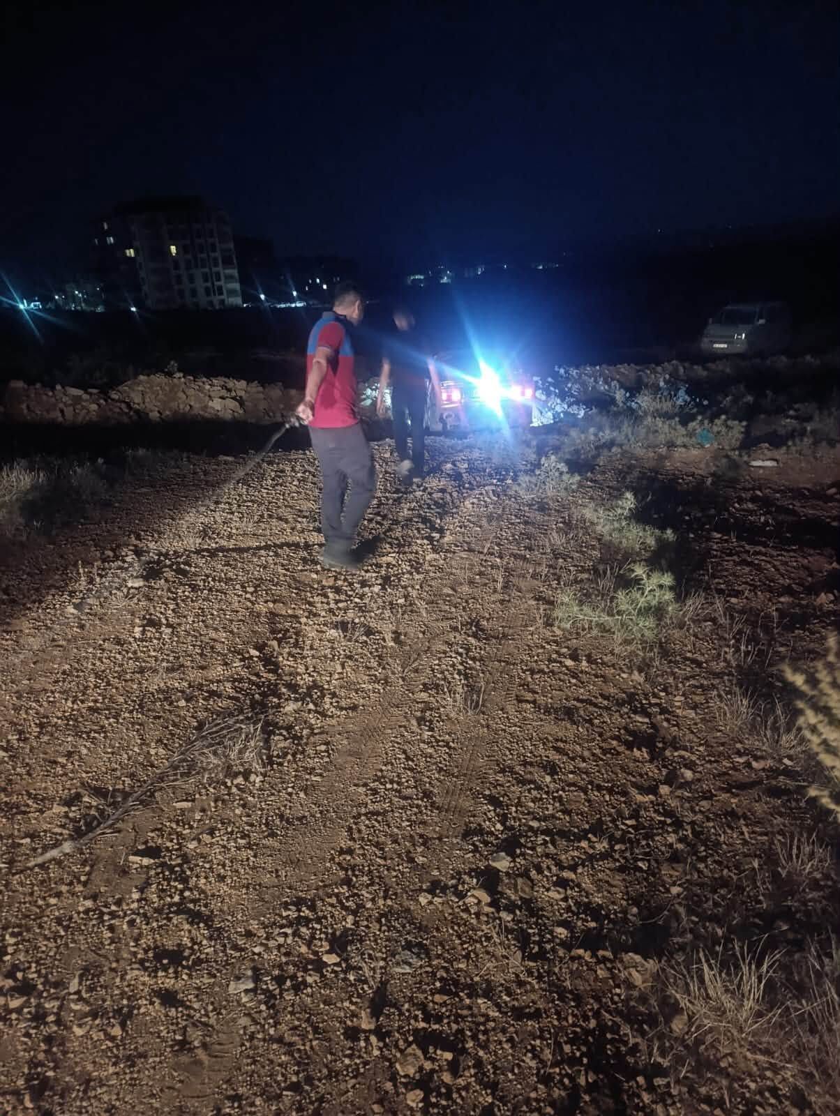 Besni'de Kontrolden Çıkan Otomobil Kaza Yaptı (2)
