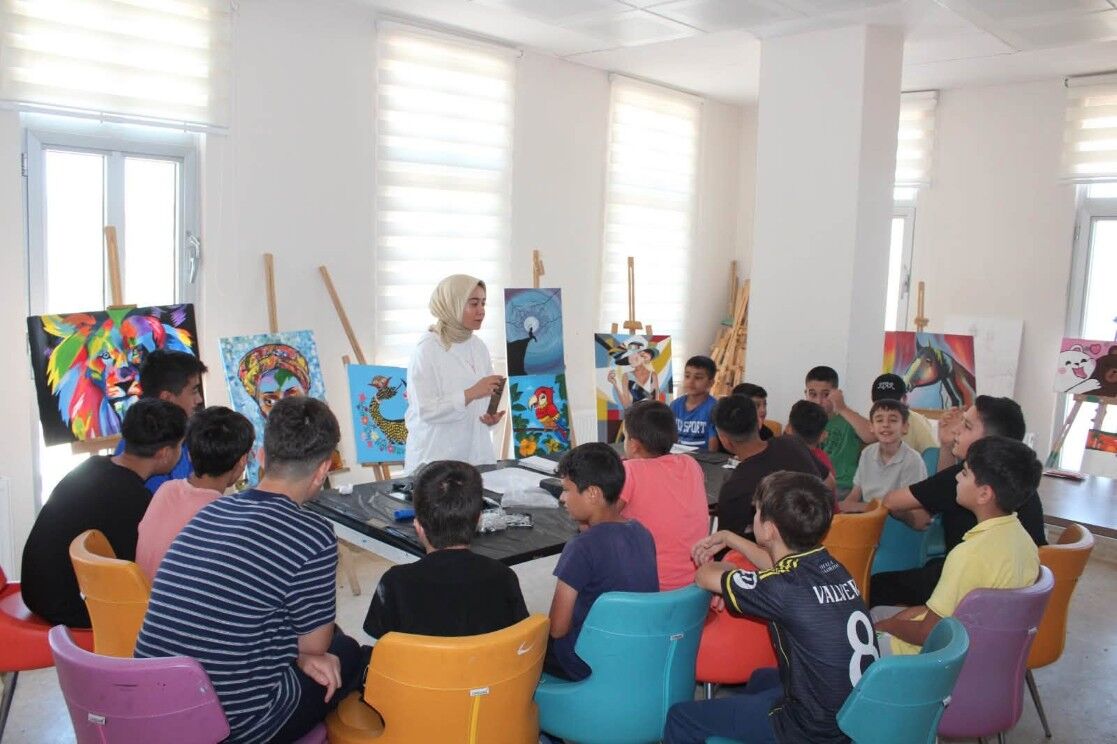 Besni’de Kur’an Kursu Öğrencileri Eğlenerek Öğrendi2
