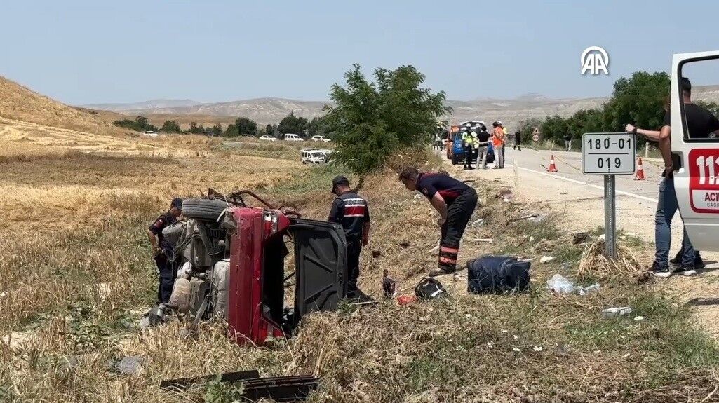 Çankırı'da Feci Kaza 3 Ölü, 2’Si Ağır 4 Yaralı