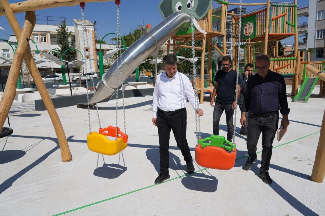 Denizli'den Adıyaman Karapınar'a Park Desteği1