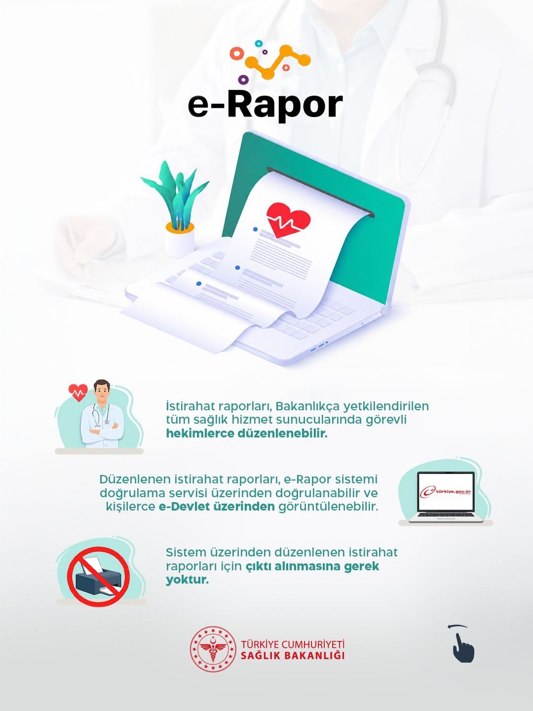 İsti̇rahat Raporlari Di̇jtal Ortamda (1)