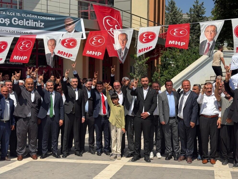 Mhp Kahta İlçe Başkanı Haşim Turan Oldu2