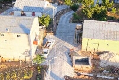 Yazıbaşı Köyü'nde Parke Çalışması Tamamlandı2