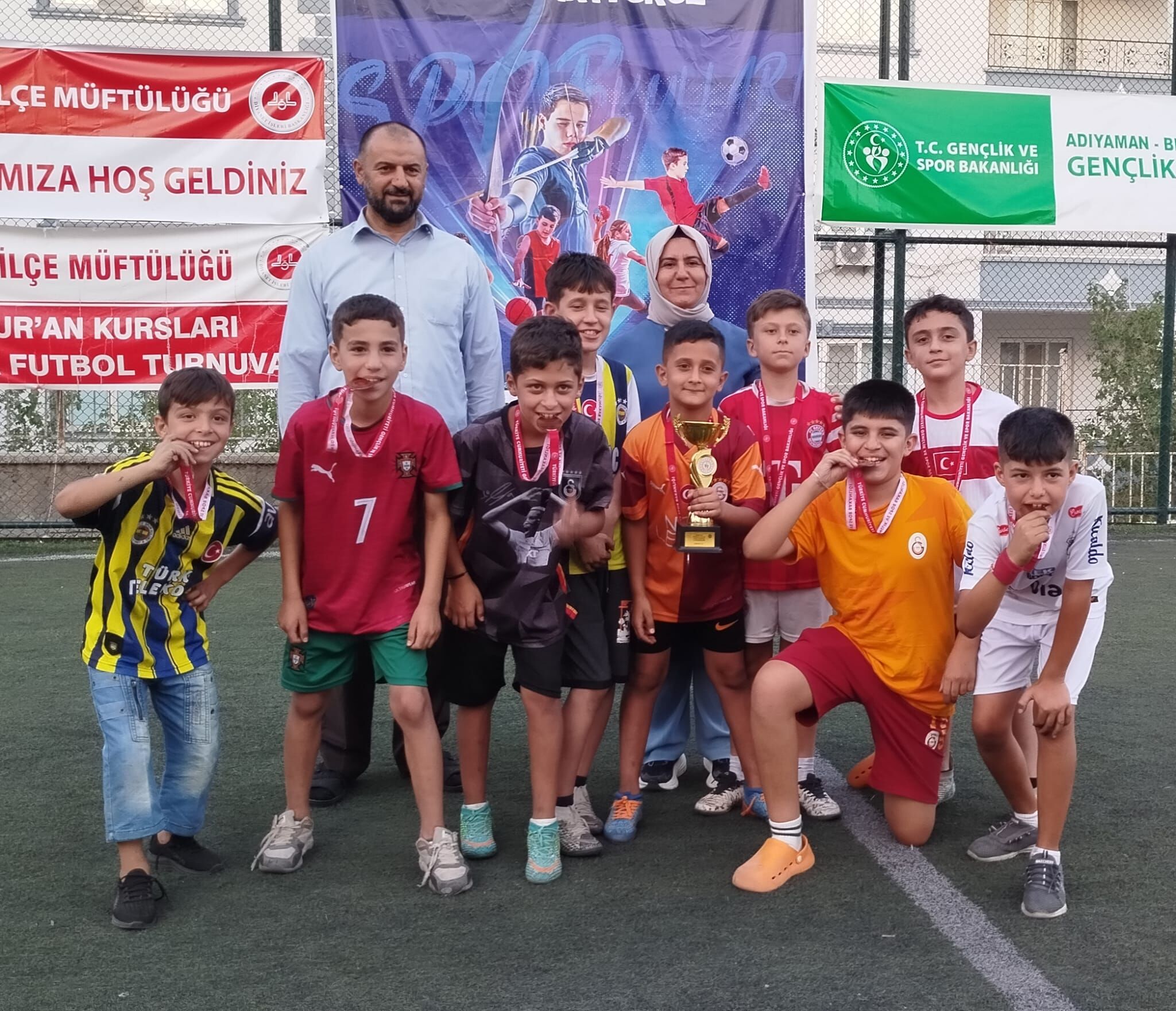 11. Besni'de Yaz Kur'an Kursu Öğrencileri Finalde Buluştu