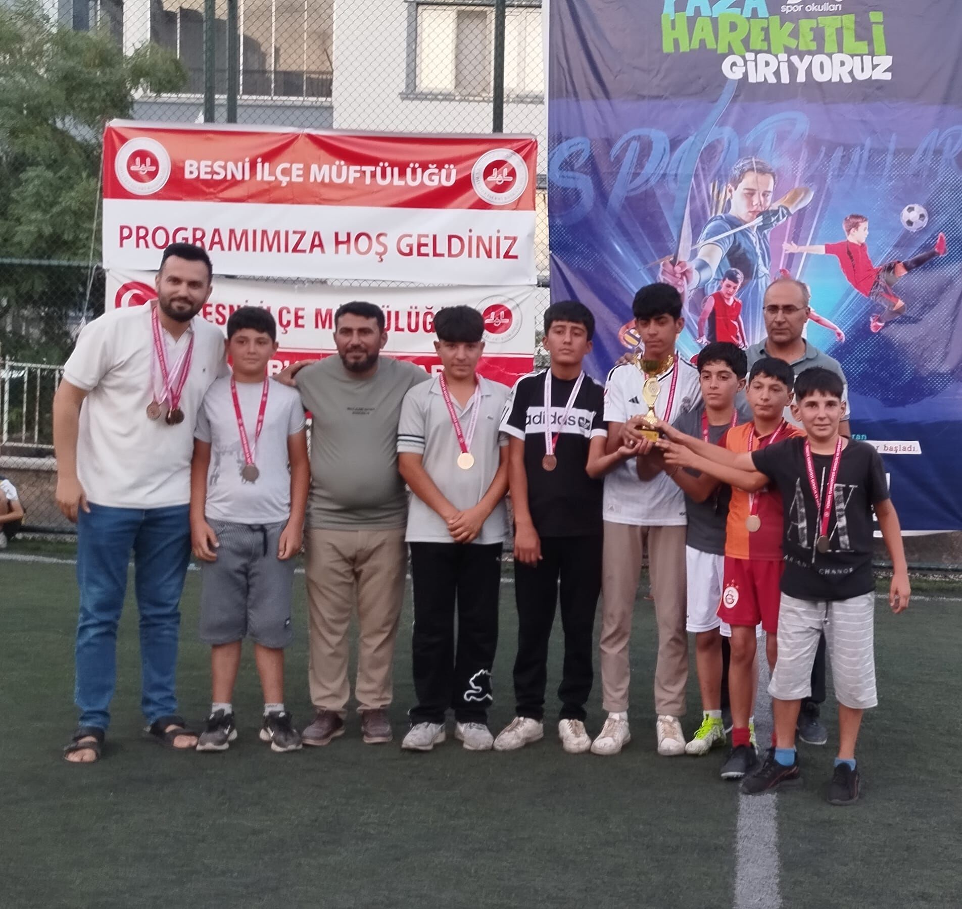 7. Besni’de 550 Öğrenci Spor Ve Kardeşlik İçin Aynı Sahadaydı
