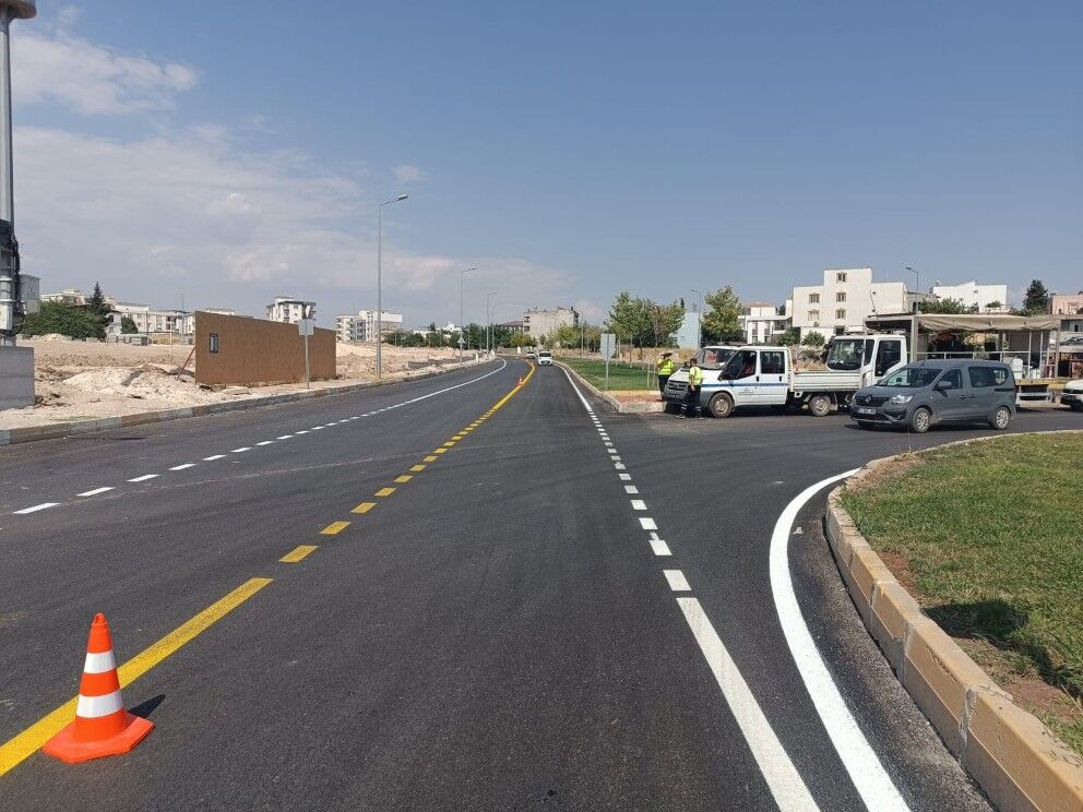 Adıyaman’da Üç Mahalleye Ulaşımı Rahatlatacak Kavşak1