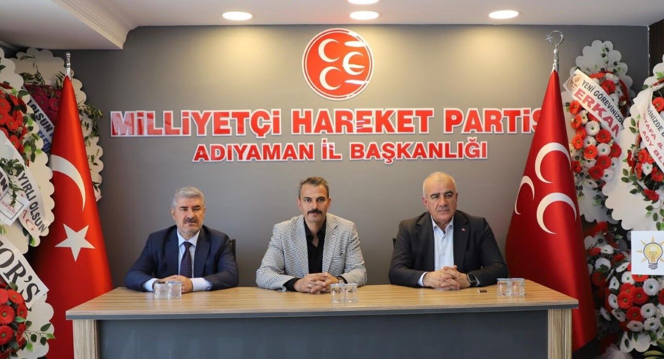 Ak Parti Heyetinden Mhp Adıyaman İl Başkanlığı'na Ziyaret2
