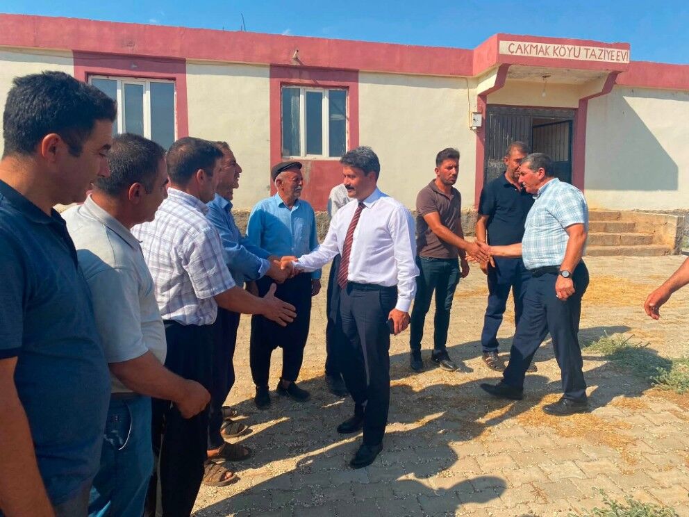Besni Kaymakamı Aslan’dan Akdurak Köyü’ne Ziyaret