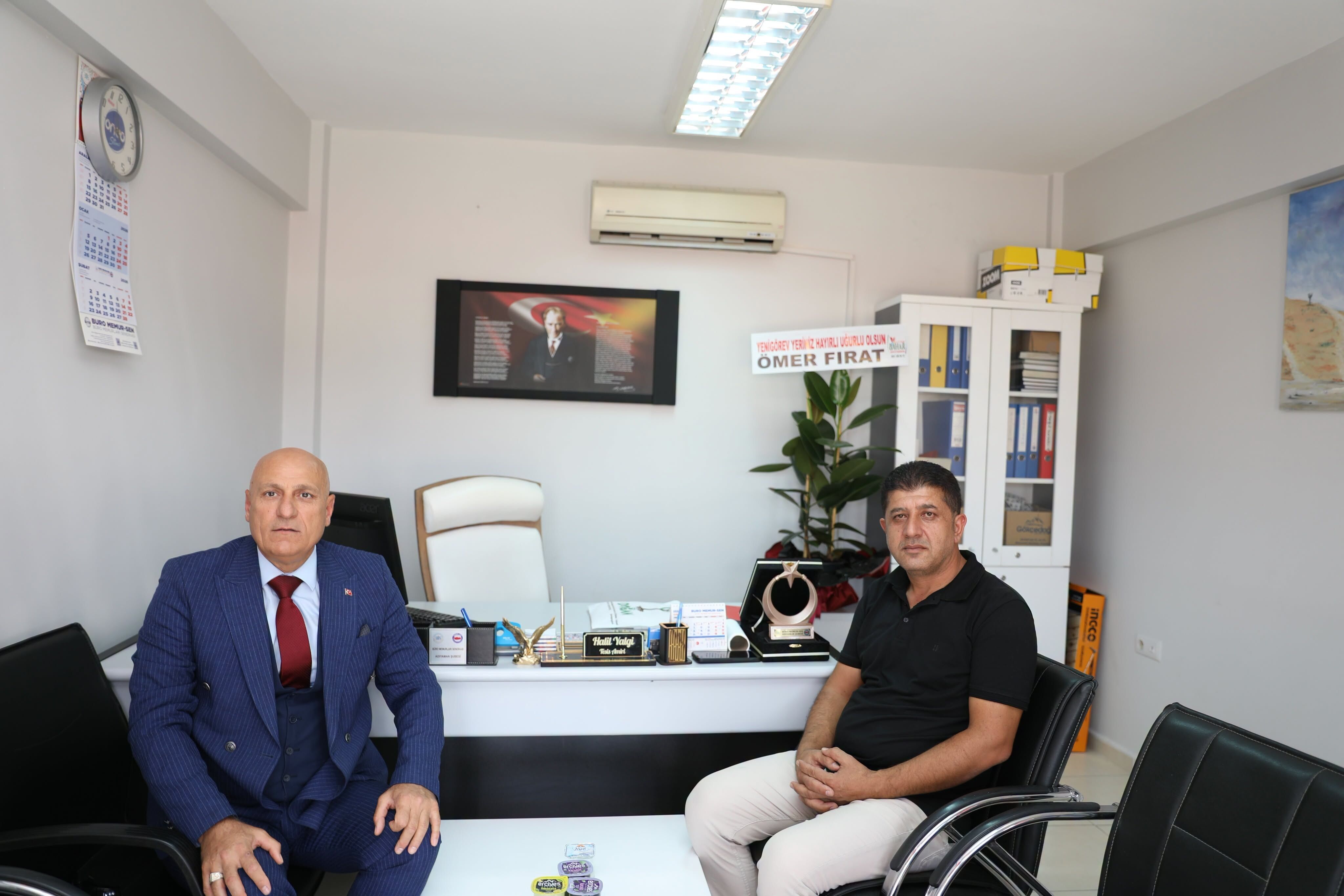 Hüseyin Elüstü’nden Yeni Müdürlere Hayırlı Olsun Ziyareti (3)