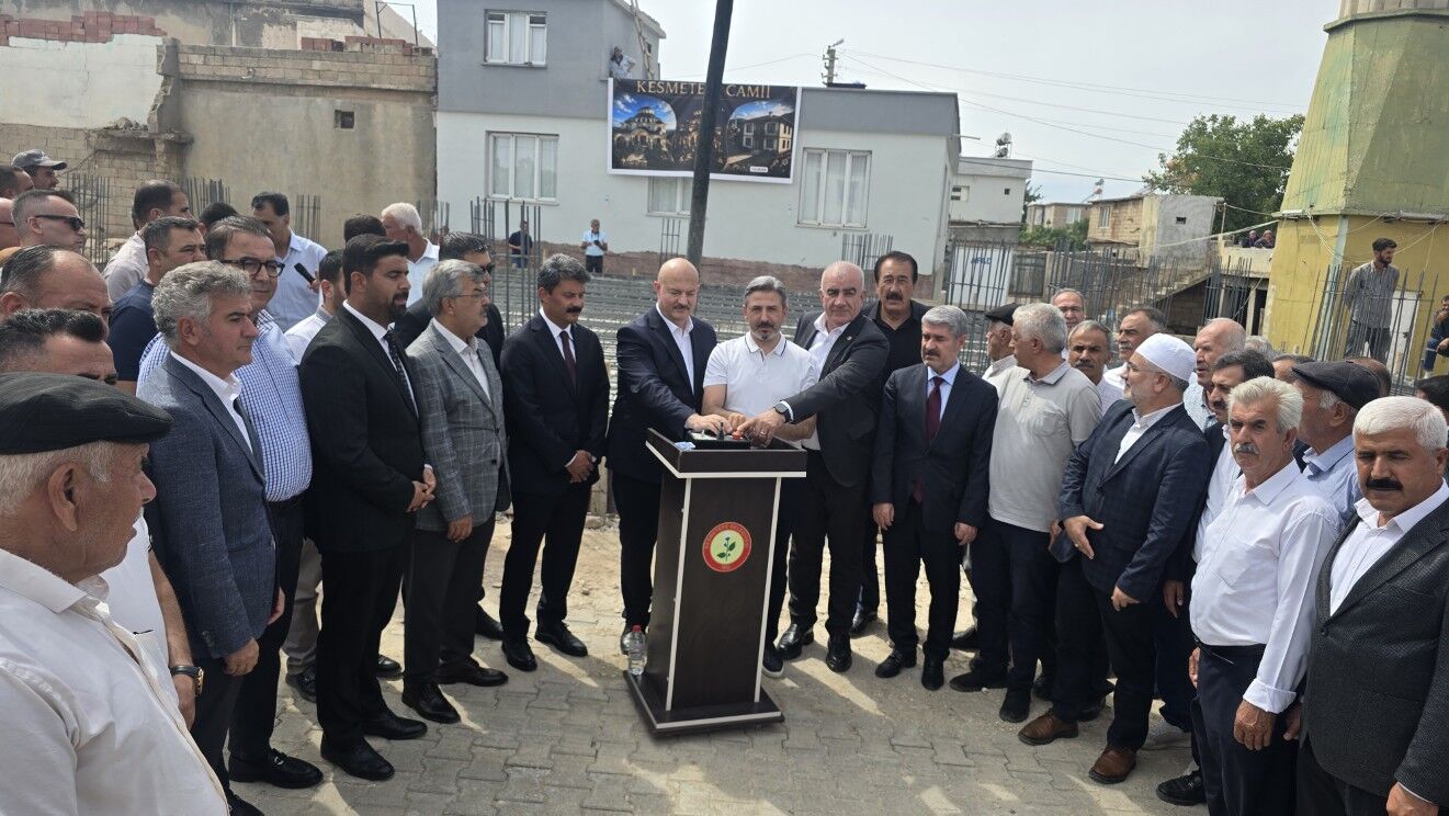 Kesmetepe Camisi’nin Temeli Törenle Atıldı