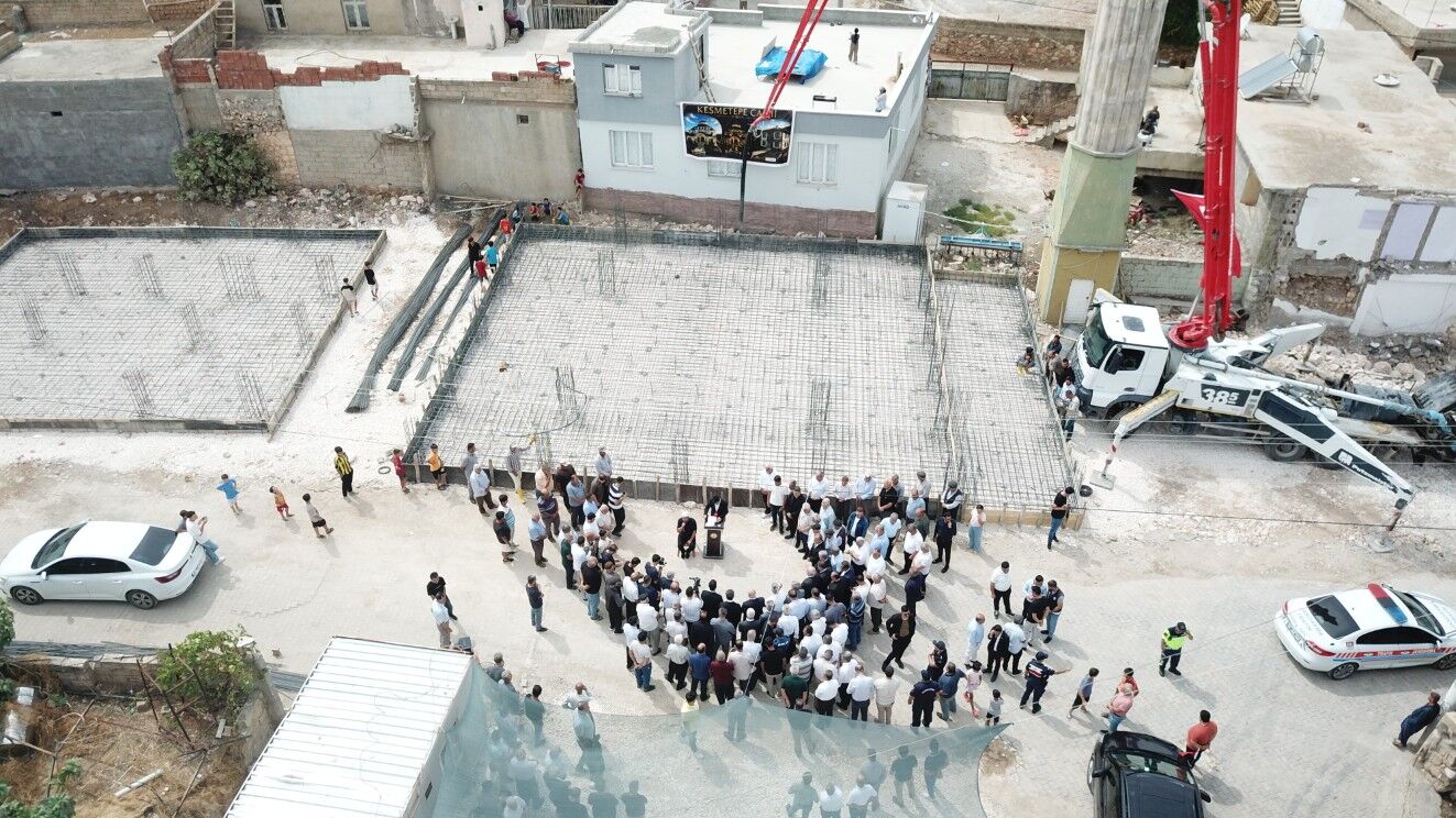 Kesmetepe Camisi’nin Temeli Törenle Atıldı2