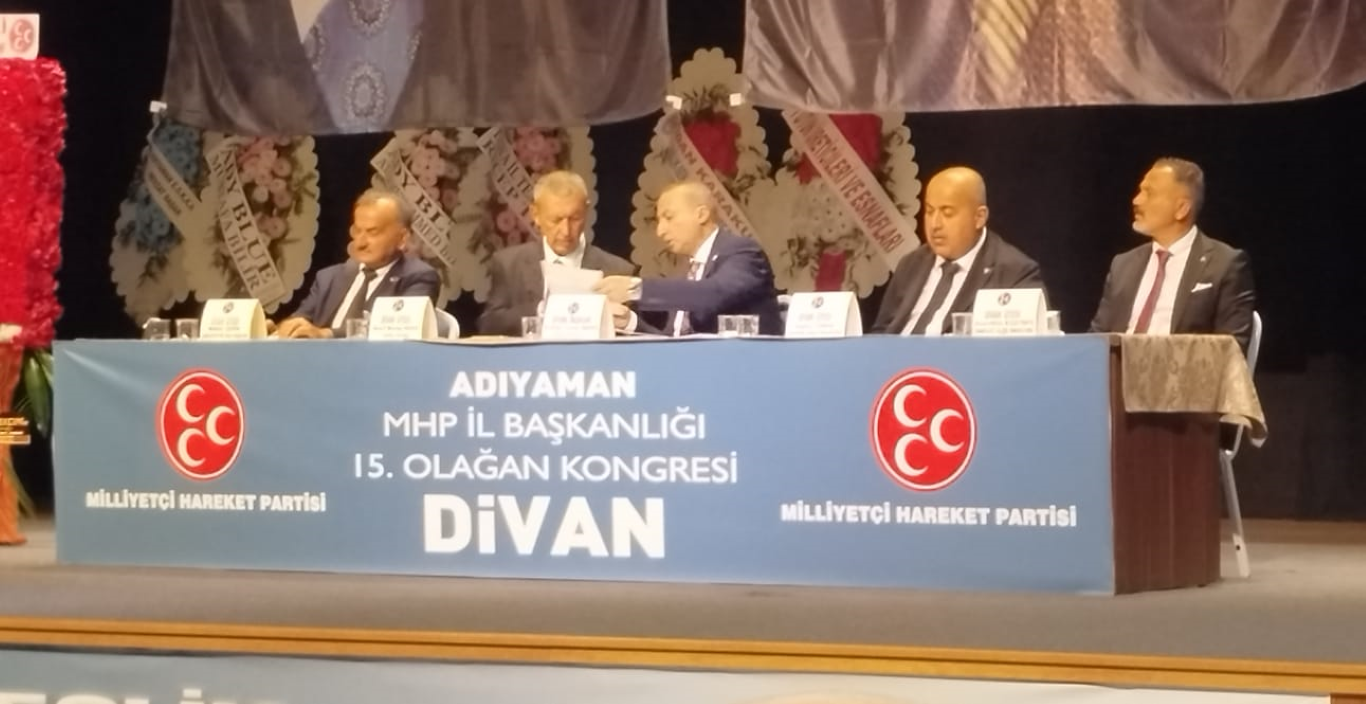 Mhp Adıyaman Il Kongresi (1)