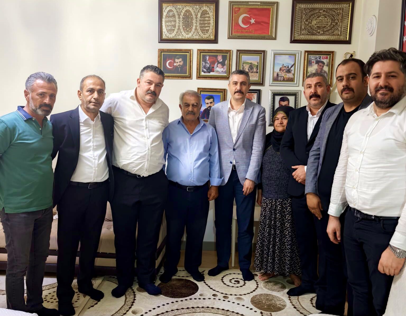 Mhp Adıyaman’da Şehit Ailelerine “Terörsüz Türkiye” Ziyareti (2)